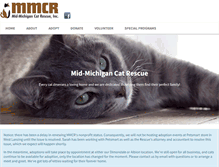 Tablet Screenshot of midmichigancatrescue.org